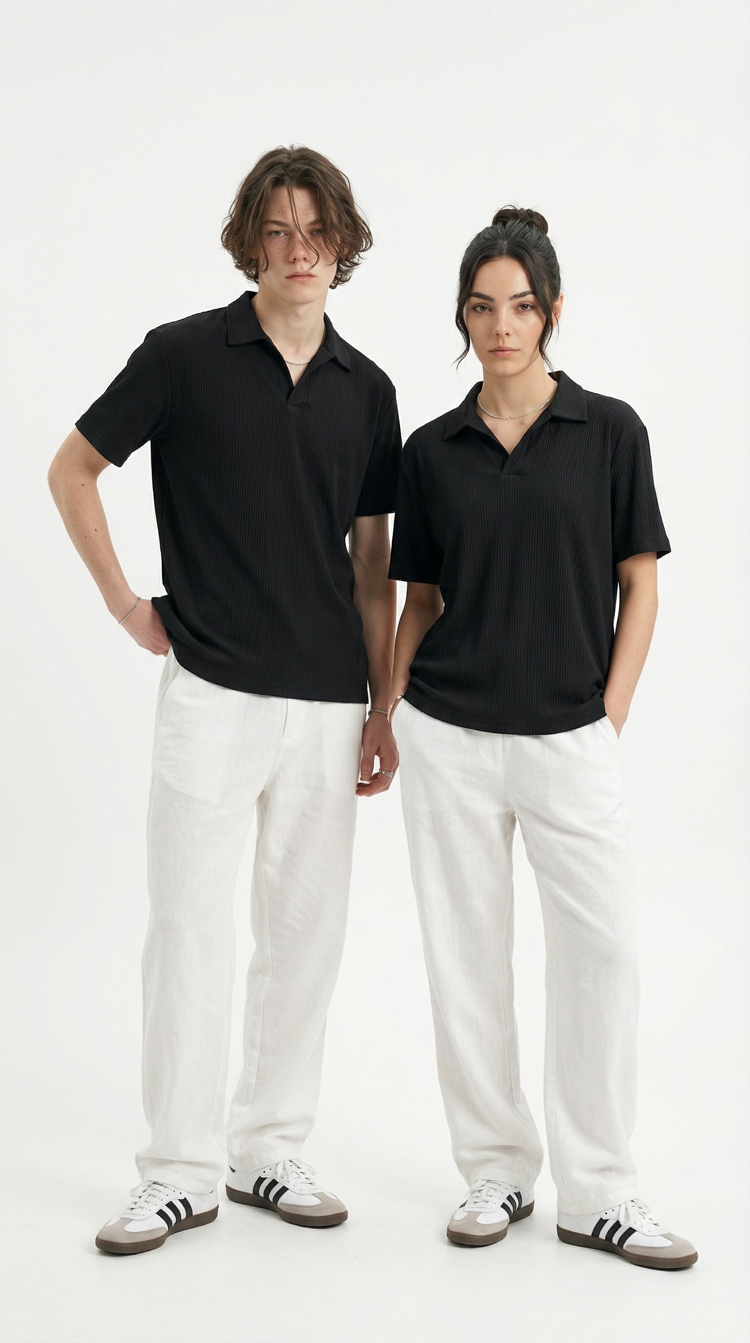 The Midnight Textured Polo-7