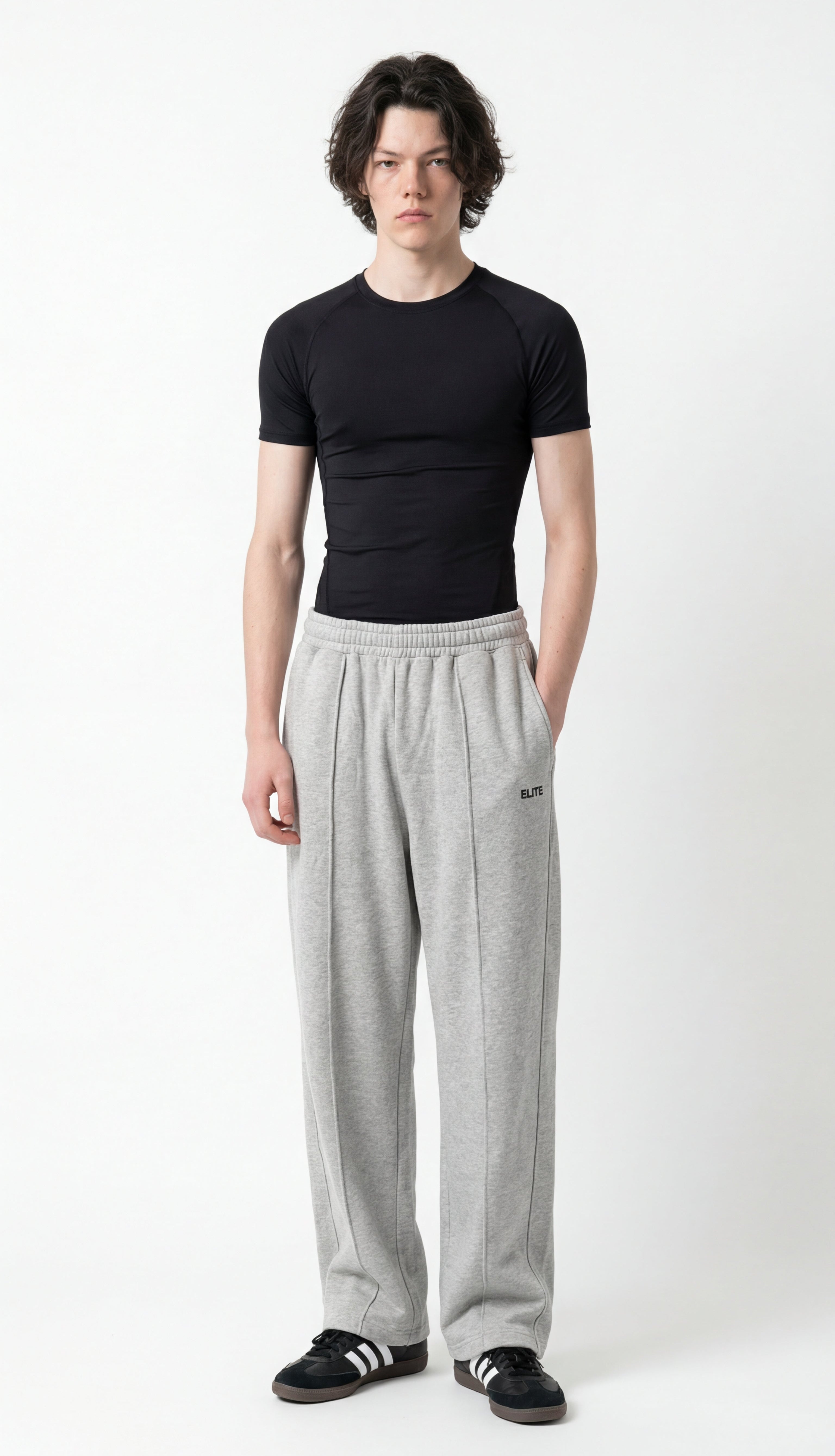Elite Essential Trousers (Grey)-5