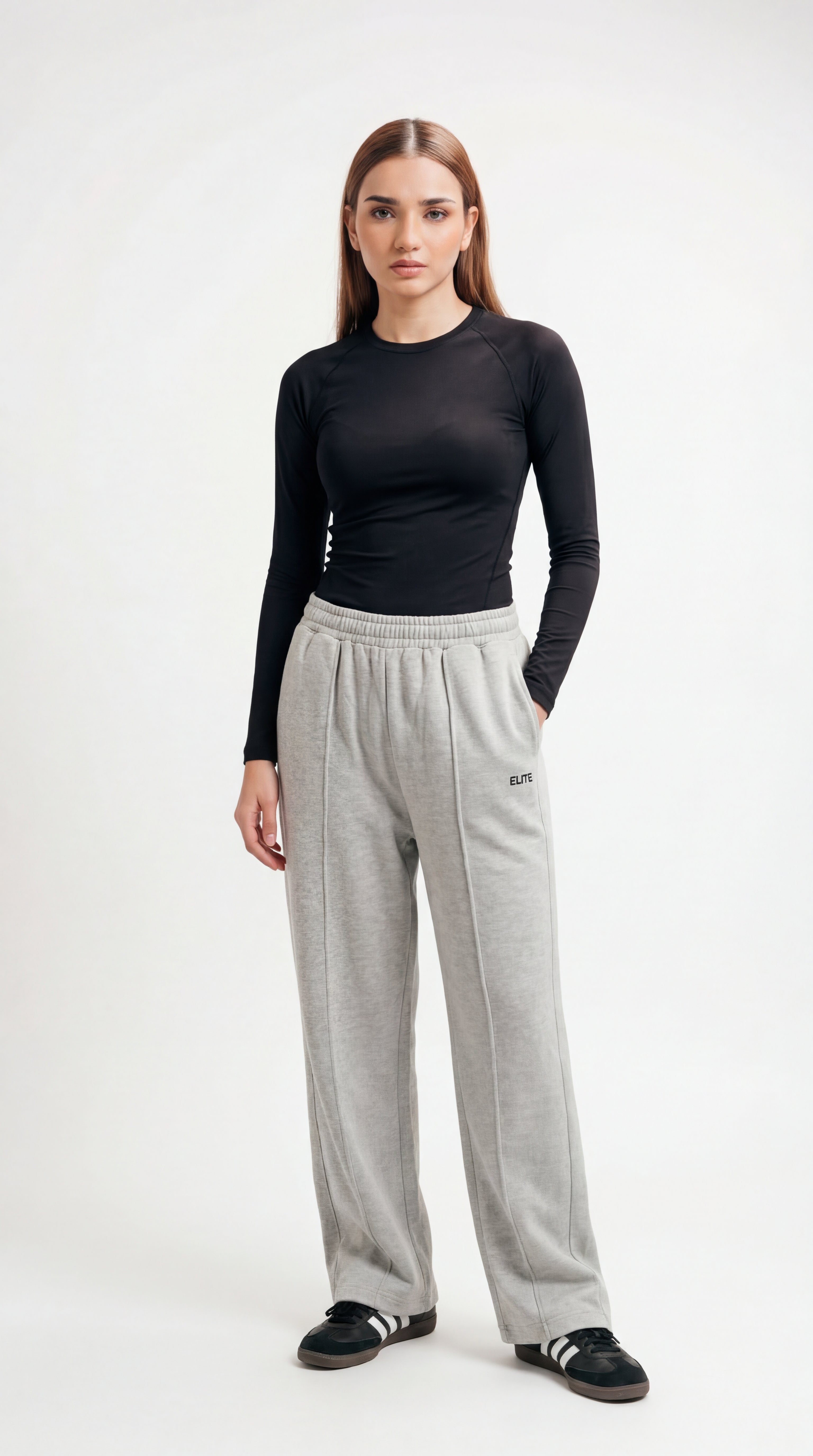 Elite Essential Trousers (Grey)-6