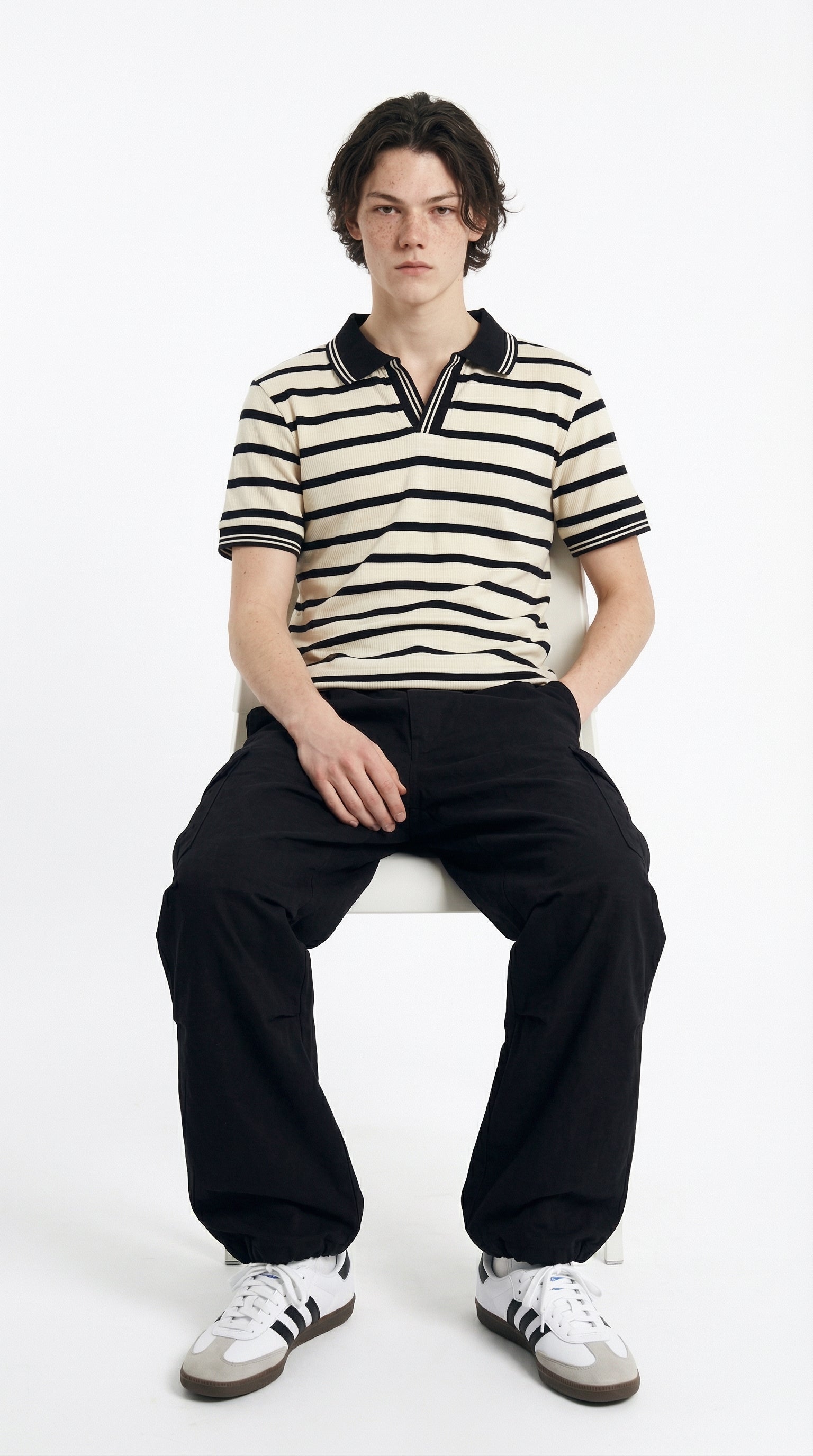 RETRO STRIPE POLO-5