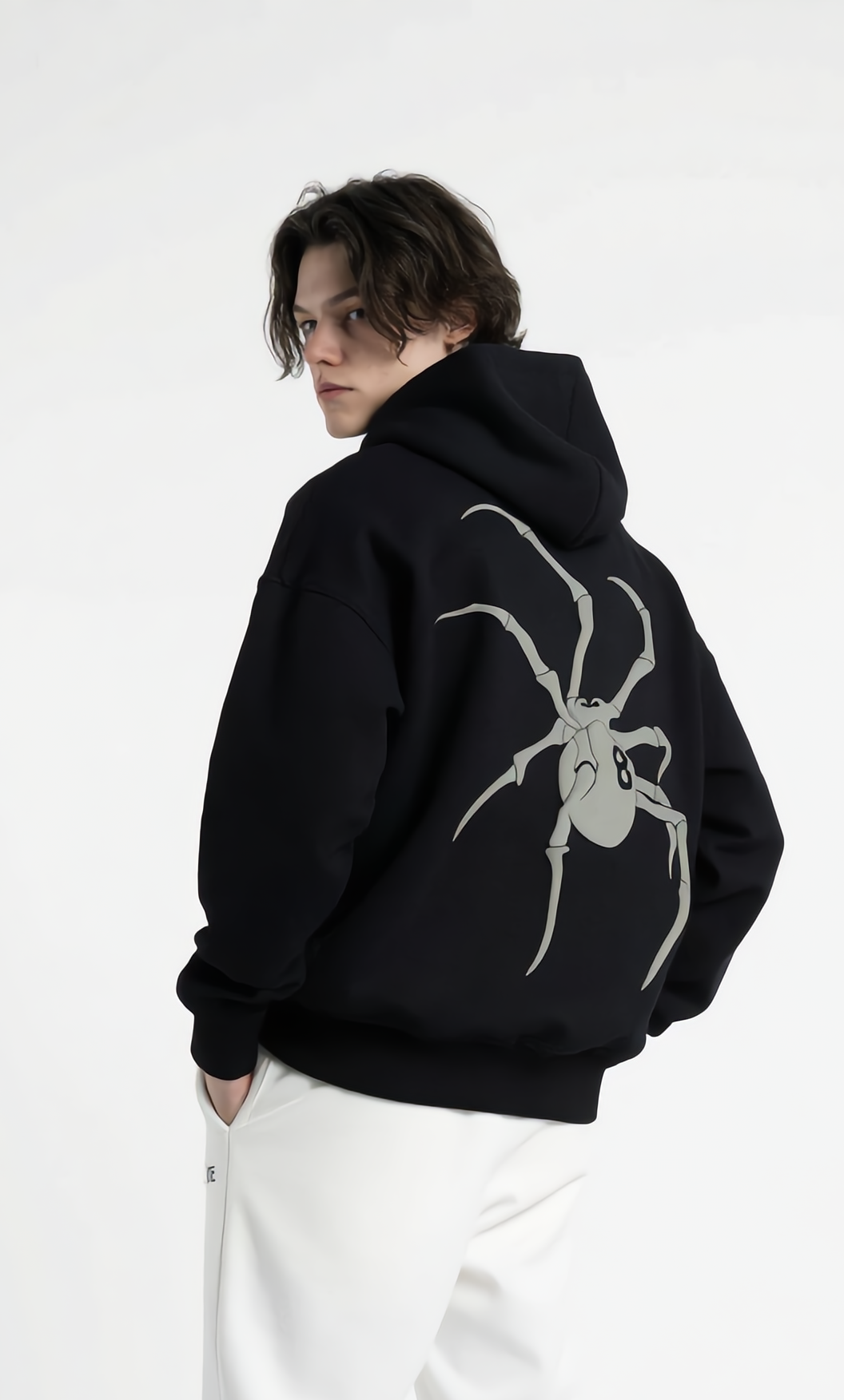 Spider Hoodie (Puff Print)