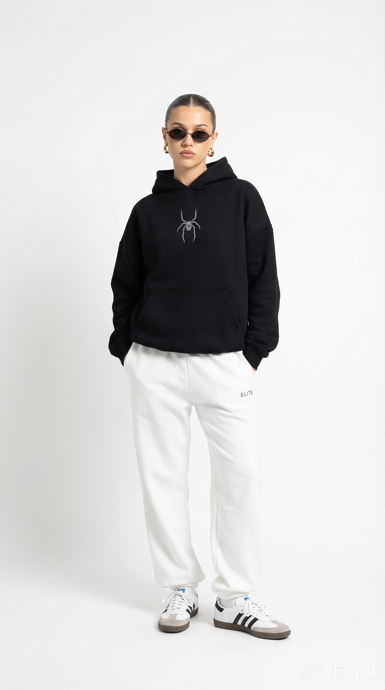 Spider Hoodie (Puff Print)-2