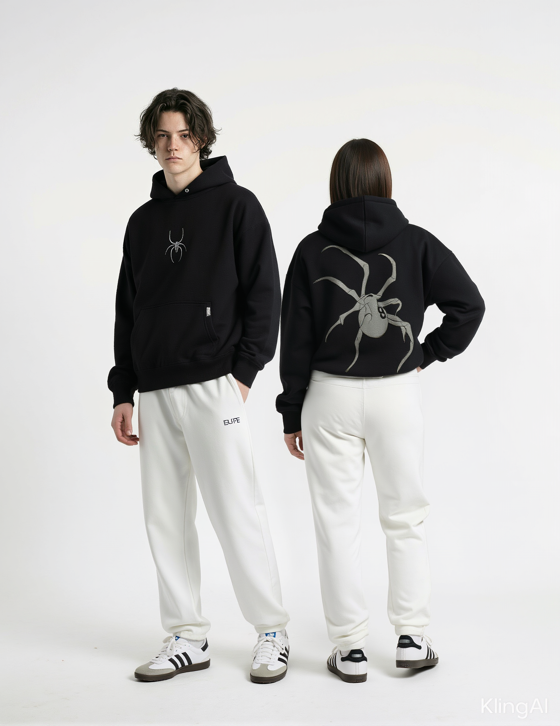 Spider Hoodie (Puff Print)-5